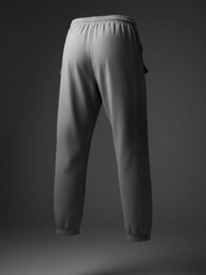 Lycra Cargo Jogger Pants Grey – Stretchable Premium Streetwear for Men