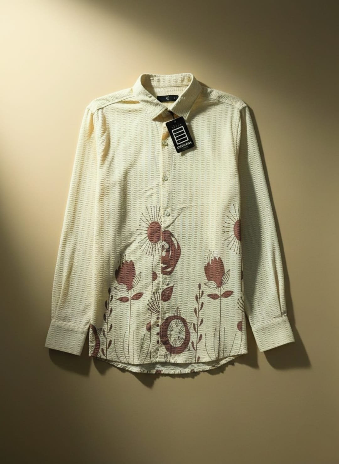 Popcorn Floral Artistic Designer Shirt