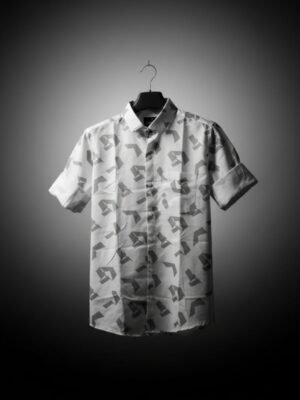 Poly Cotton Half Sleeve Shirt