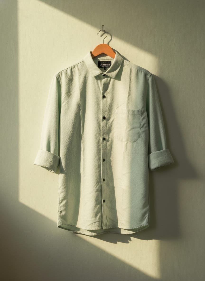 Poly Cotton Full Sleeve Shirt for Men | Premium Casual & Formal Wear - Image 2