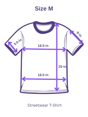 Black Lycra Oversized T-Shirt