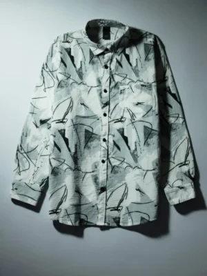 Abstract Printed Shirt | Trendy Designer Style