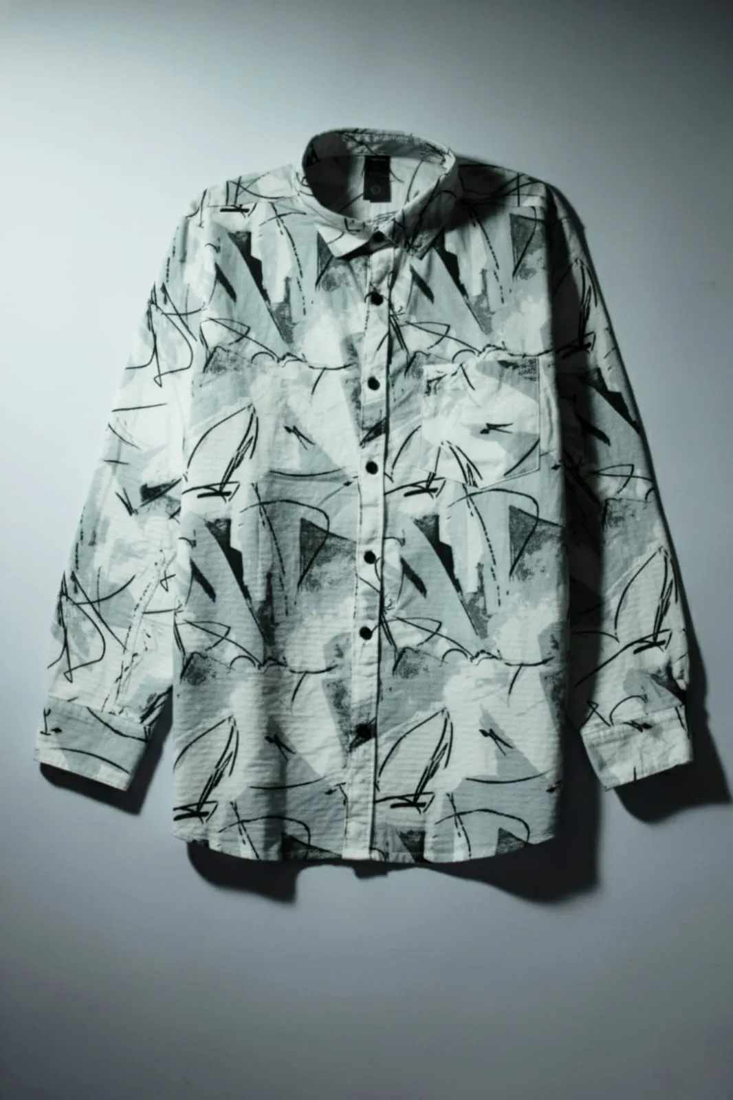 Abstract Printed Shirt | Trendy Designer Style - Image 2