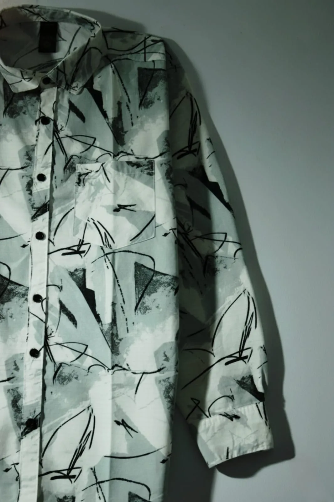 Abstract Printed Shirt | Trendy Designer Style - Image 3