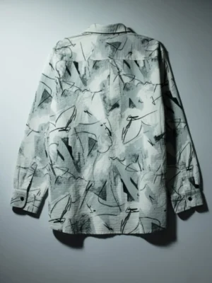 Abstract Printed Shirt | Trendy Designer Style