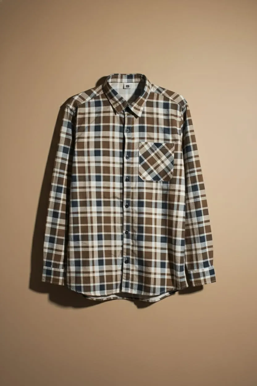 Classic Casual Checked Shirt