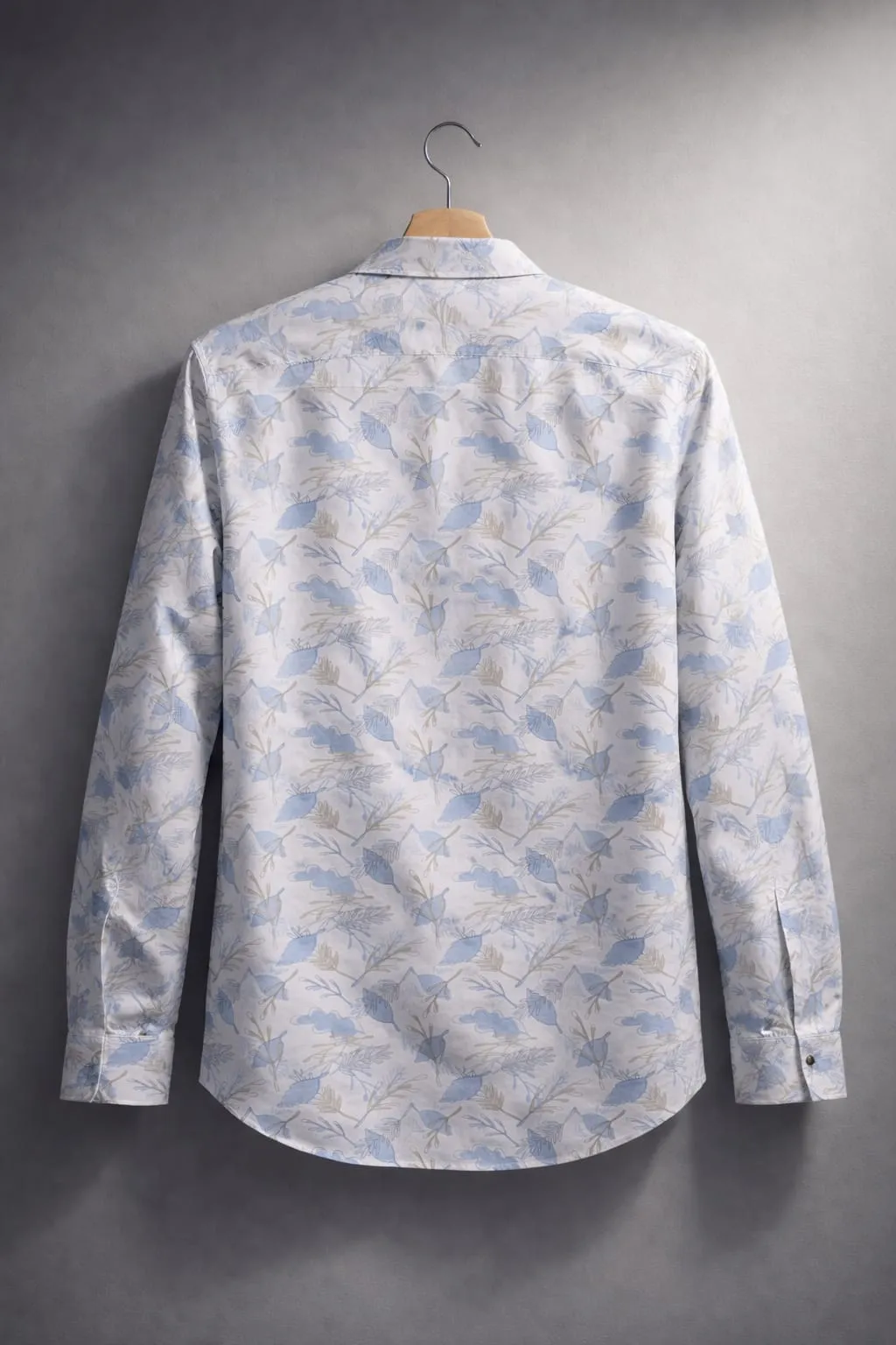 Floral Print Poly Cotton Casual Shirt - Image 3