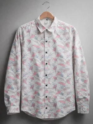 Floral Print Casual Shirt